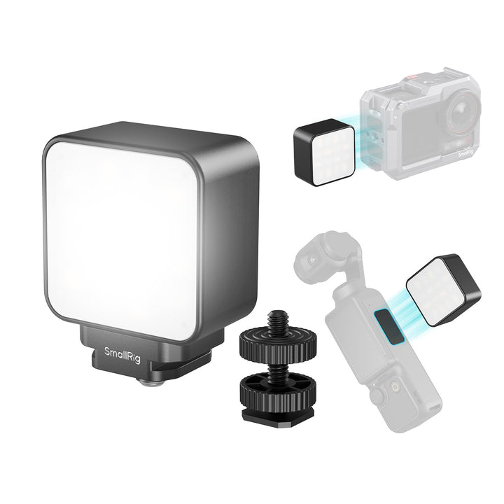 SMALLRIG Magnetische Mini-LED-Videoleuchte für Action-Kameras