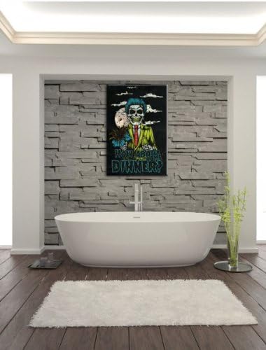 Dark Death Date black Leinwandbild Bild auf Leinwand, XXL riesige Bilder fertig gerahmt mit Keilrahm