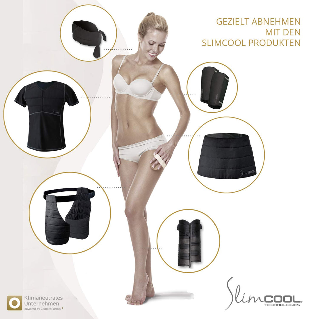 Slimcool PowerBoots | Abnehmen durch Kühlung | Cryo Shapewear für die Beine (zur Aktivierung von bra
