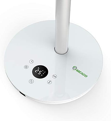 Meaco Fan (1056P) Pidestal Air Circulator Kühlung Fan für Schlafzimmer Wohnzimmer Extremely Quiet En