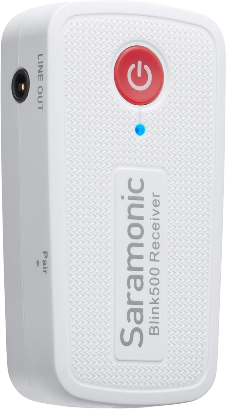 Saramonic Blink500 B2W drahtloses 2,4-GHz-2-Personen-Mikrofon-Clip-On-Mikrofonsystem mit Lavalier un