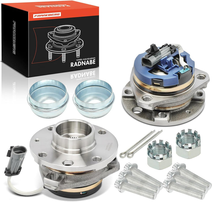 Frankberg 2x Radnabe Radlagersatz Vorne Kompatibel mit Astra G F07 F67 F69 F70 T98 Astra G Caravan T