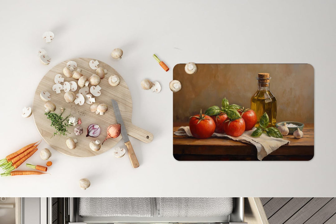 KitchenYeah© Platzsets Abwaschbar 6-Teilig 45x30 cm Tischsets Platzdeckchen rutschfeste Platzset Unt