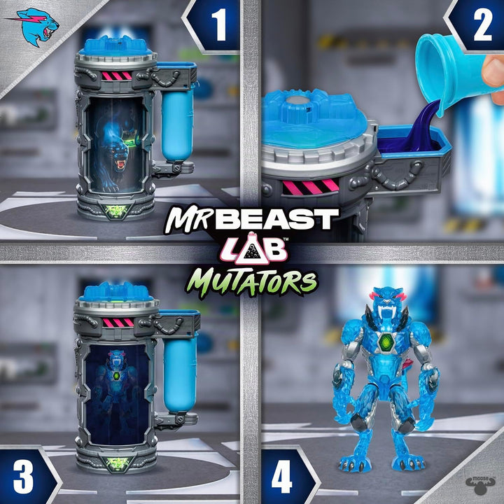 MrBeast Lab Mutators; Mutiere das ultimative Biest. Experimentiere und erschaffe die Stealth Panther