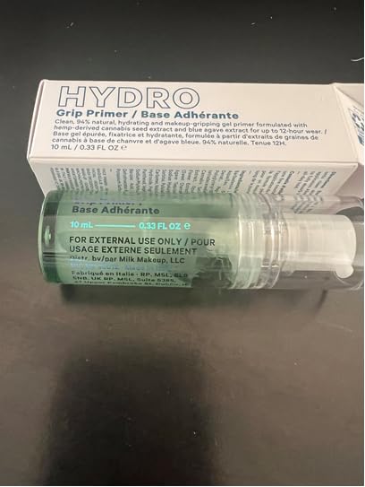 Milk Makeup Hydro Grip Primer - 0.33 fl oz - Hydrates & Grips Makeup for Up to 12 Hours - Prevents C