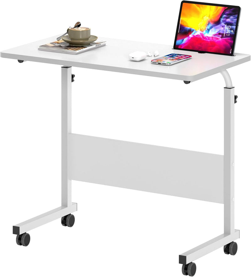 sogesfurniture höhenverstellbar Laptoptisch Computertisch mit Tablet Steckplatz, 80 * 40cm PC Tisch