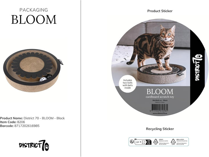 District 70 Bloom Black Schwarz, Schwarz