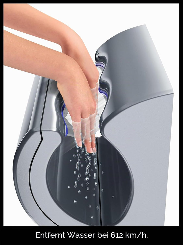 Dyson Airblade AB14 Händetrockner, Stahl