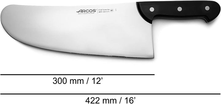 Arcos Serie Universal - Fischhändler Messer - Klinge Nitrum Edelstahl 300 mm - HandGriff Polyoxymeth