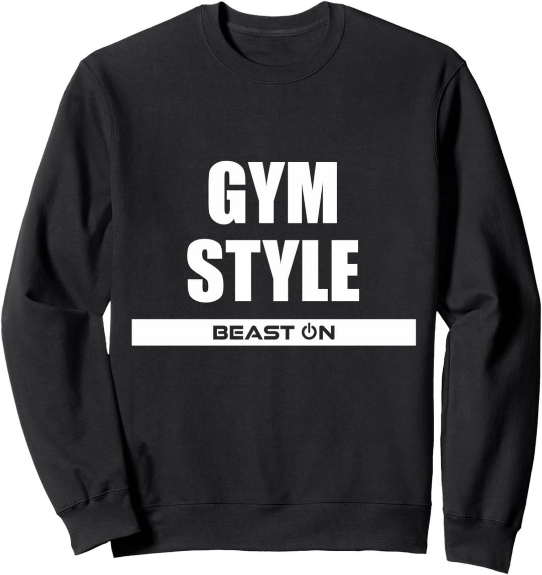 Gym Style Gym Fitness Motivation Bodybuilding Gains Gainz Sweatshirt
