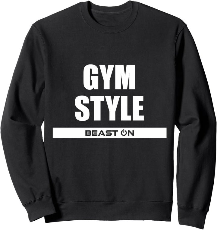 Gym Style Gym Fitness Motivation Bodybuilding Gains Gainz Sweatshirt