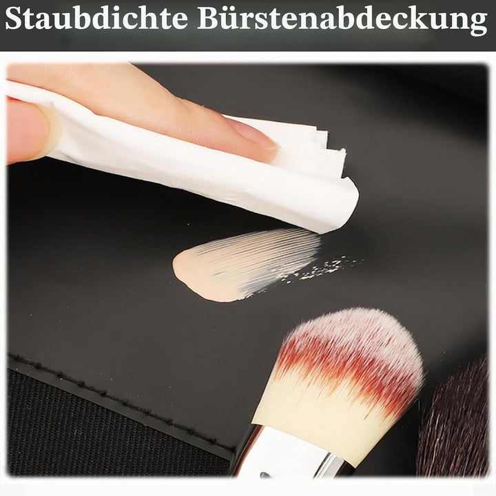 Make-up-Tasche Taschen Kosmetik Pinsel Reise Schminktasche Aufbewahrungstasche Organizer Handtasche