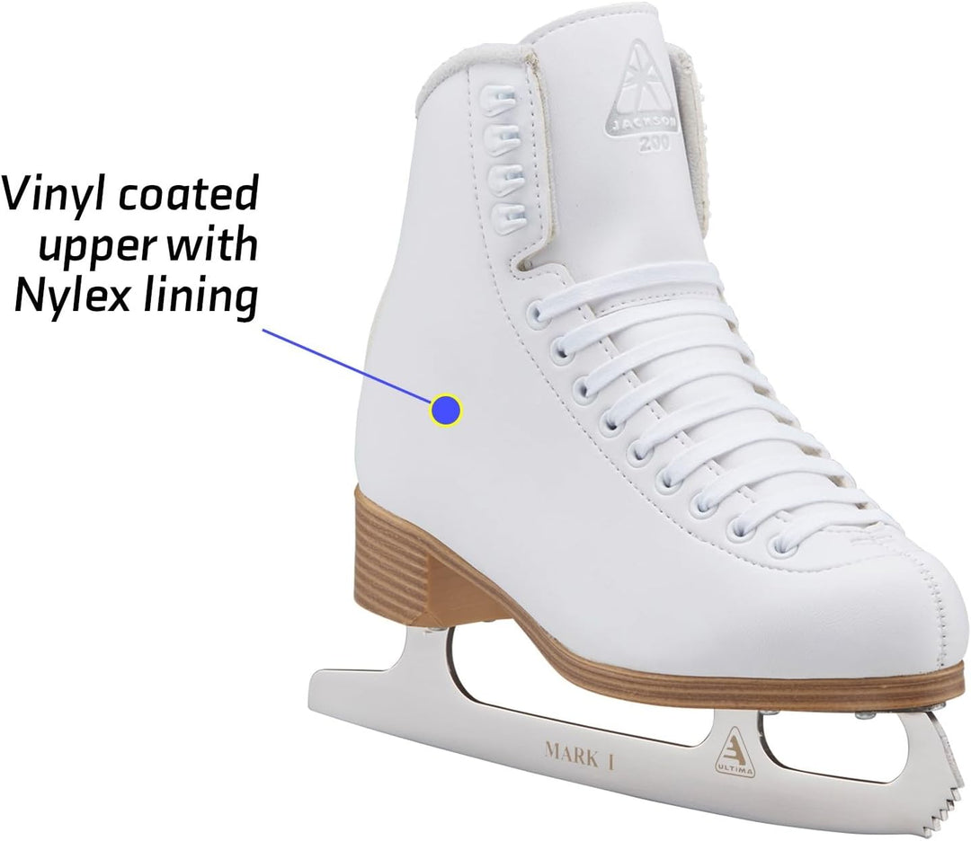 Jackson Ultima Classic 200 Light Support Damen-Schlittschuhe (Stil-Nr. JC200) Girls US 3, UK 1, EU 3