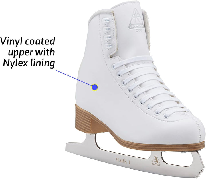 Jackson Ultima Classic 200 Light Support Damen-Schlittschuhe (Stil-Nr. JC200) Girls US 3, UK 1, EU 3