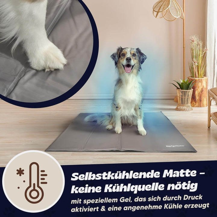 NALA Kühlmatte für Hunde Selbst Kühlende Hundematte Sommer Kühlkissen hundematte für Zuhause Unterwe