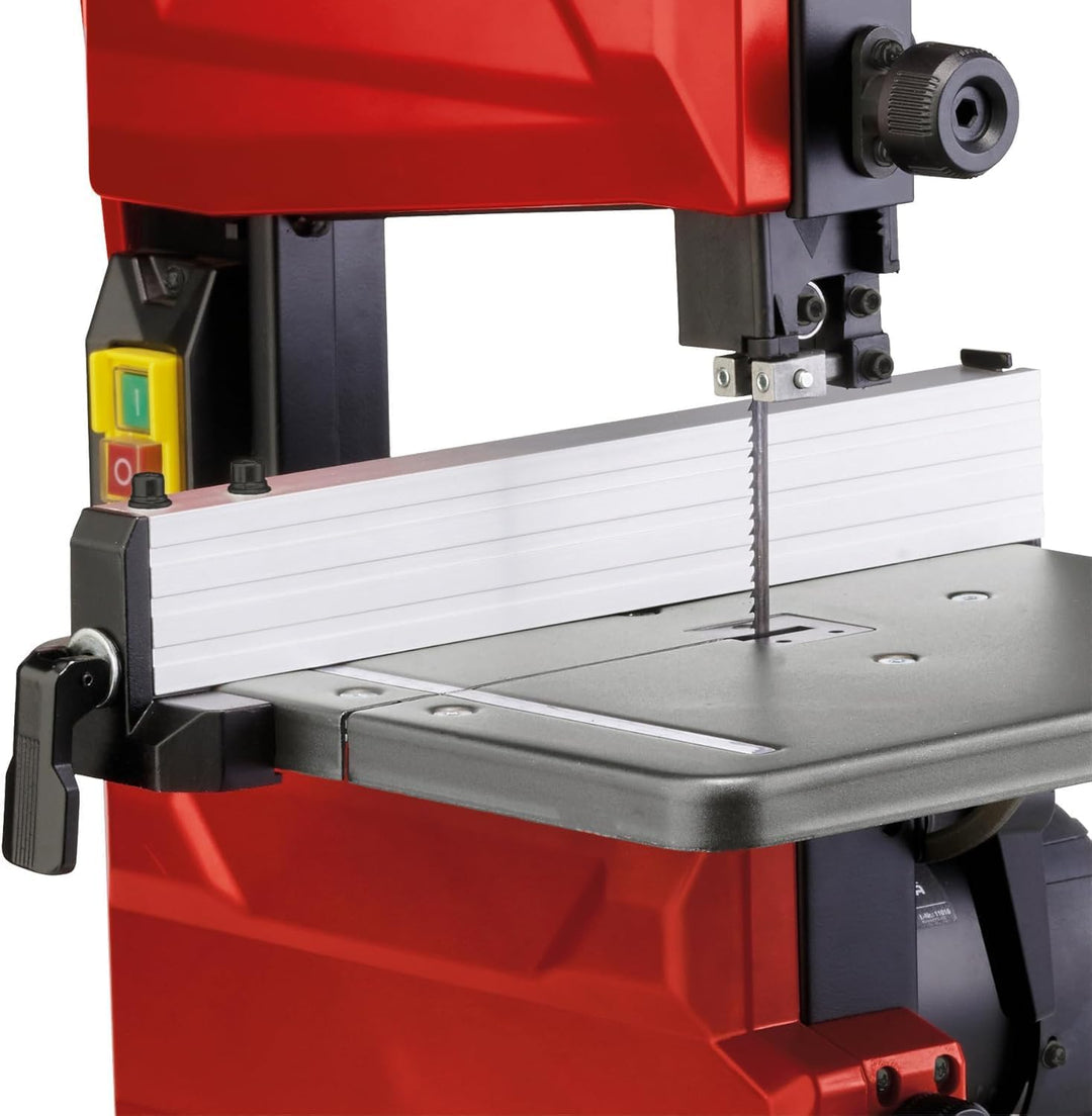 Einhell Bandsäge TC-SB 200/1 (werkzeugloser Sägeblattwechsel, Parallelanschlag, Höhenverstellung, ku