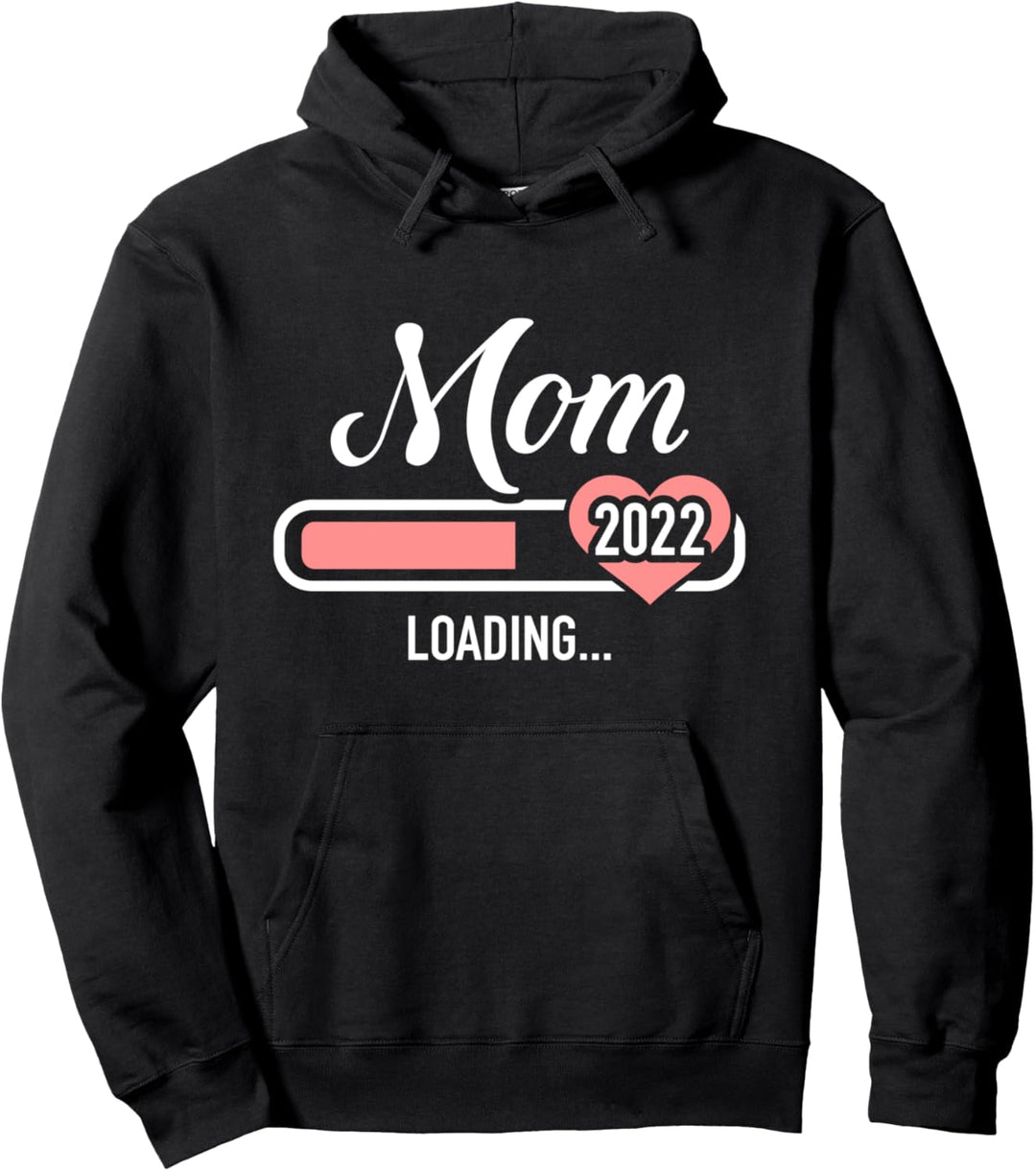 Mama 2022 loading Schwangerschaft verkünden Pullover Hoodie