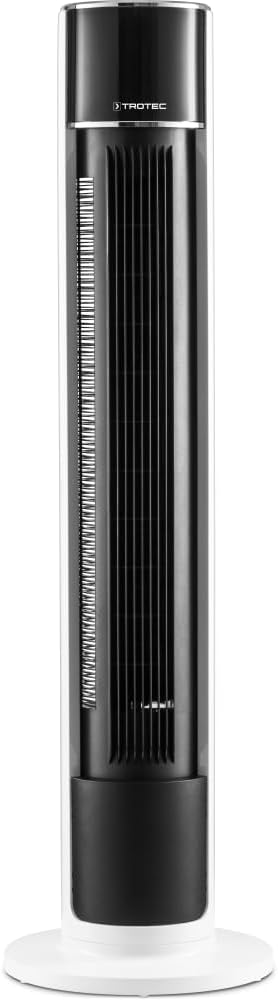 TROTEC Turmventilator TVE 39 T – 45 Watt, Oszillation 60°, 6 Stufen, 108 cm gross, sehr leise, mit F