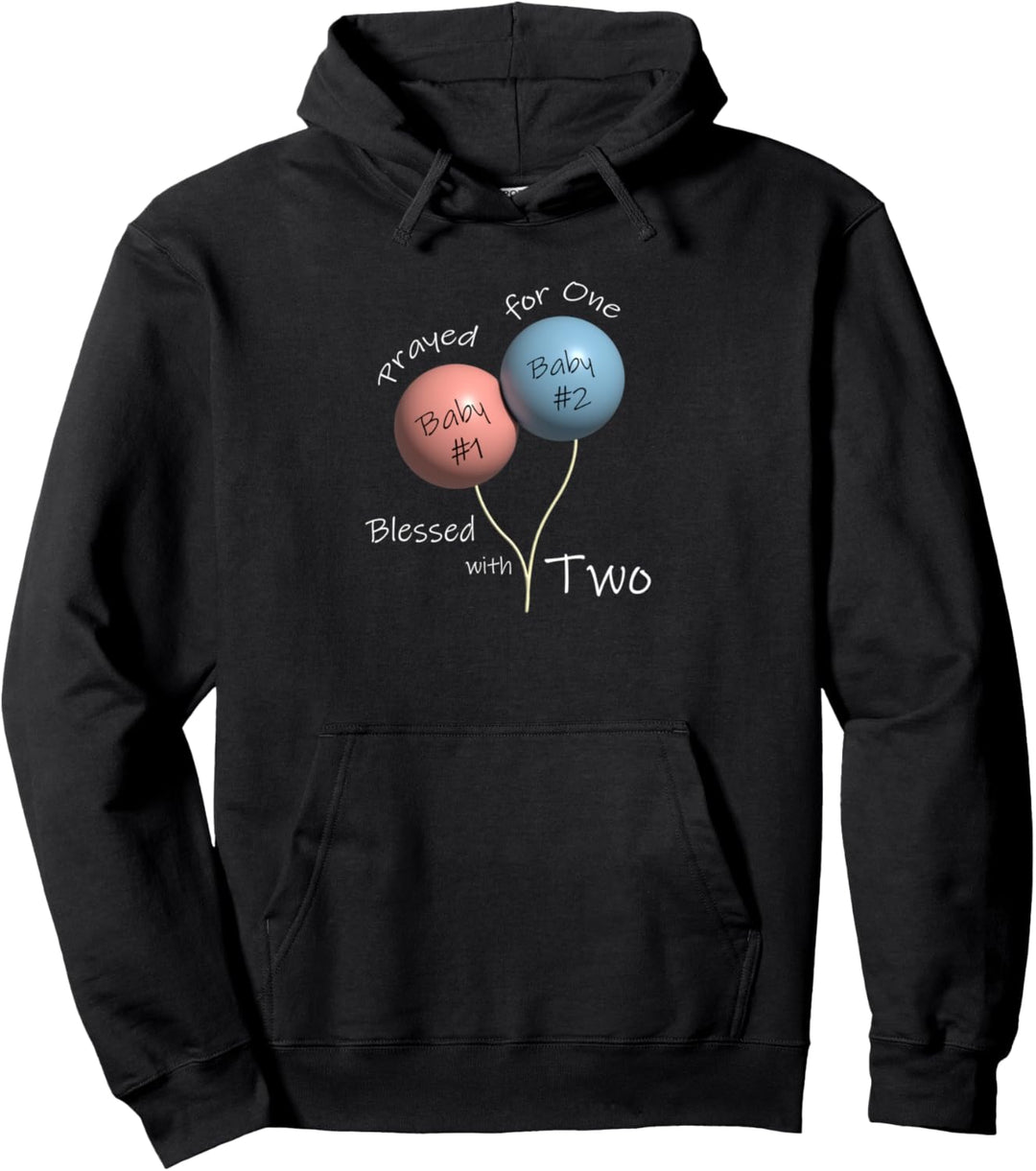 Prayed for Baby Zwillinge Nettes Design für Neugeborene Pullover Hoodie