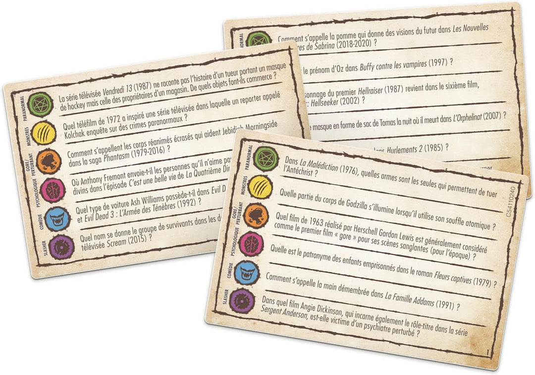 Trivial Pursuit Horror - Brettspiele - WINNING MOVES