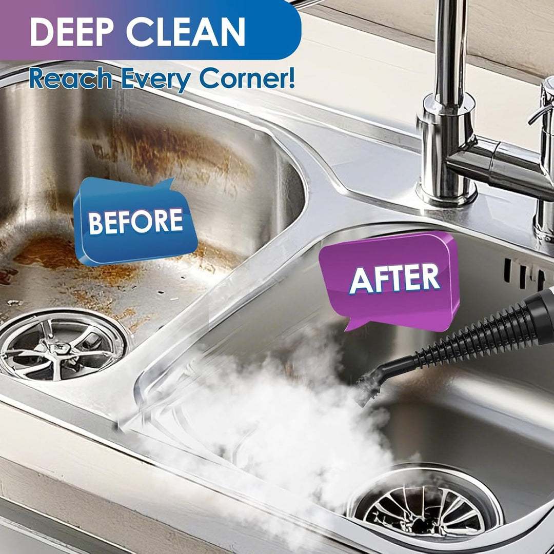 Dampfreiniger Handgerät 450ml Steam Cleaner Dampfreiniger Für Alles Handdampfreiniger Dampfente Trag