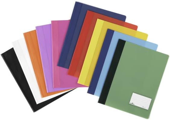 Durable Schnellhefter, überbreit, gelb, 25er Packung, 268004, Gelb