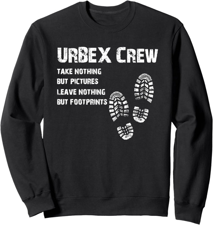 URBEX CREW Outfit Urban Explorer Ruinen Schleicher Geschenk Sweatshirt
