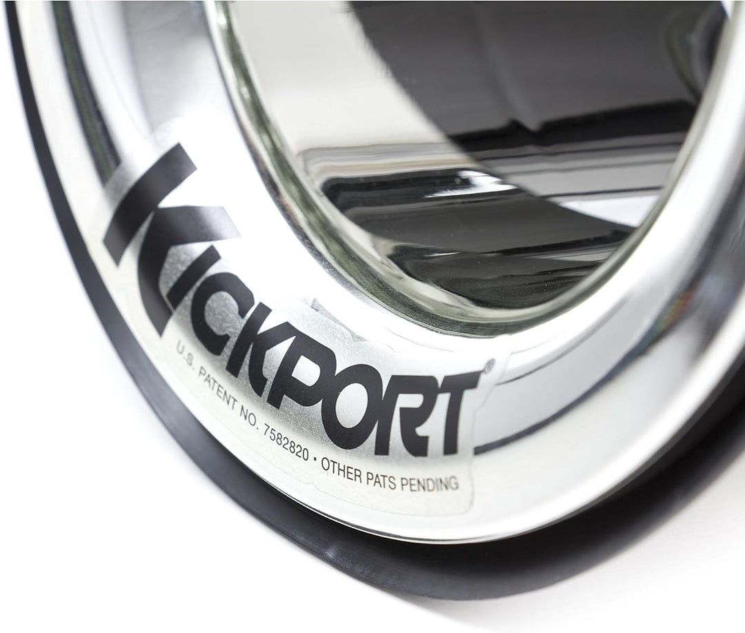 Kickport KP1CH Sound Port für Bass Drum inkl. T-Ring chrome, chrome