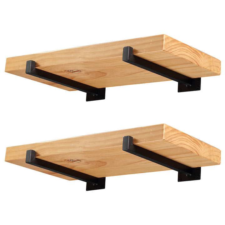 Regalträger Regal Unterstützung Schwerlastträger Regalkonsole 2 PCS Retro Regal Halterung Stabil Dek