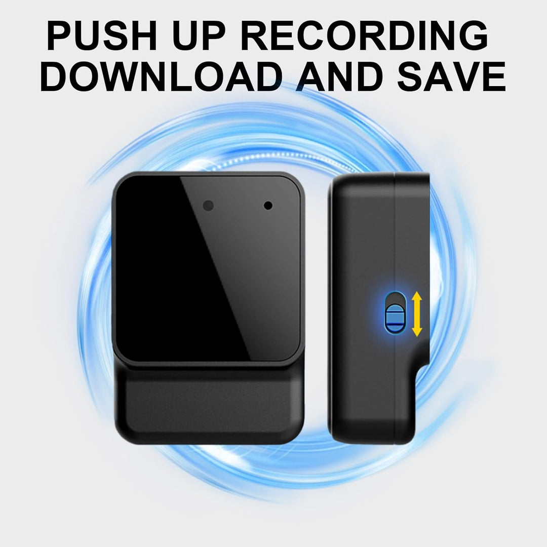 64GB Diktiergerät Mini,Aufnahmegerät,Mini Diktiergerät,Magnetisches Diktiergerät,Digital Voice Recor