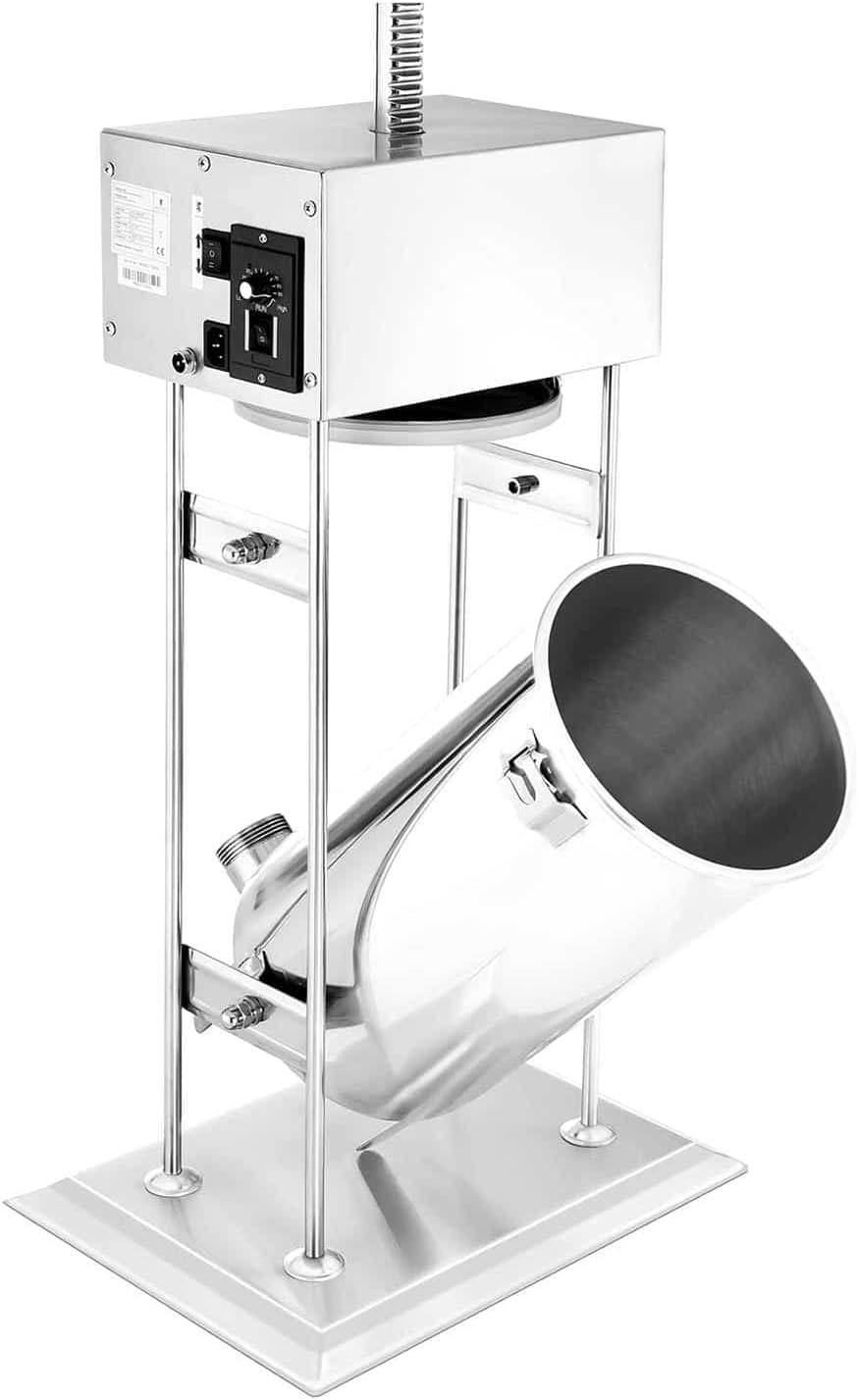 Royal Catering RCWF-15LE-H Wurstfüller Edelstahl elektrisch 260 W Wurstfüllmaschine 15l elektrische