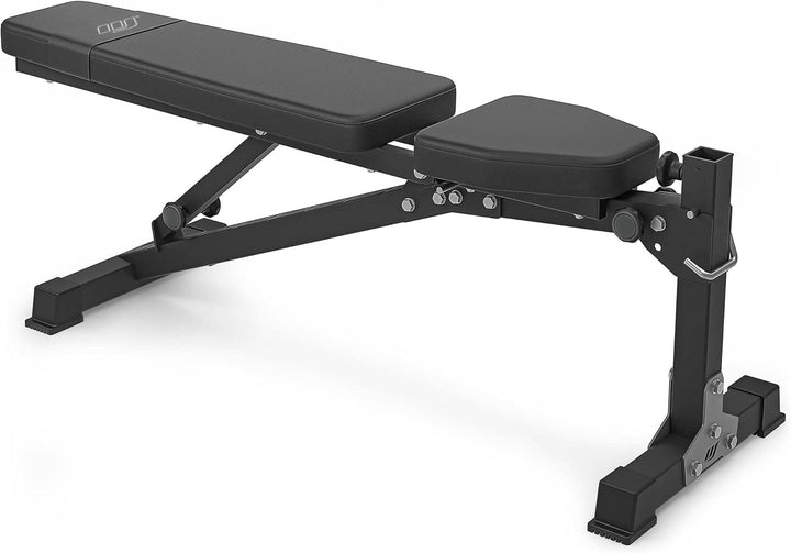 Marbo Sport verstellbare Hantelbank, klappbar MS-L114 | Made in EU Schwarz, Schwarz