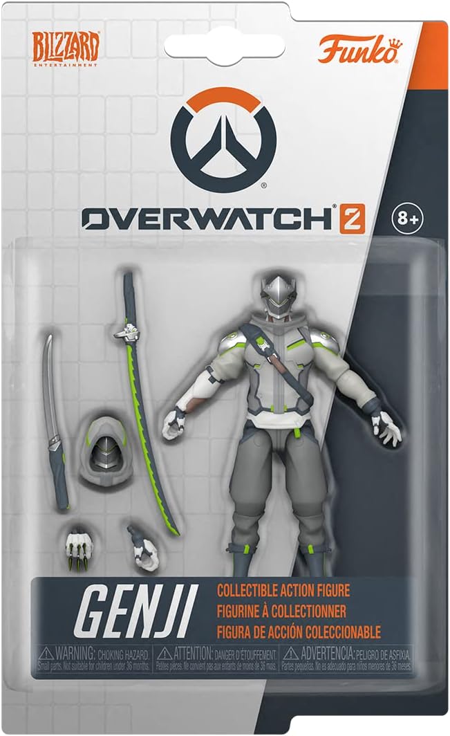 Funko Action Figure: OW 2- Genji 3.75'' - Overwatch 2 - Sammlerstück - Geschenkidee - Offizielle Han