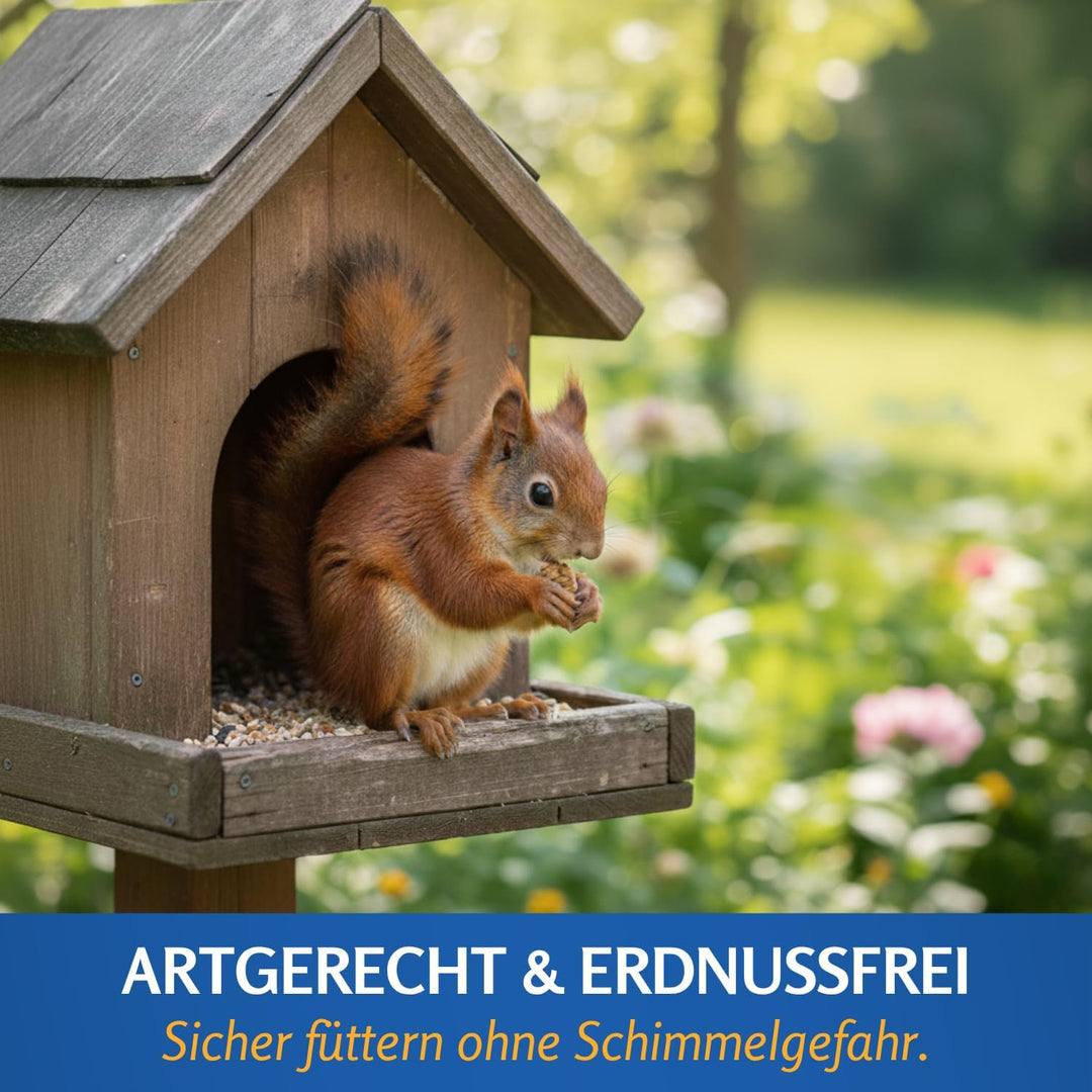 Leimüller Artgerechtes Eichhörnchenfutter Spezial 5 kg I Ganzjahres Futter für Eichhörnchen und Stre