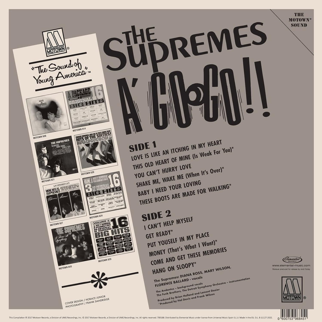 Supremes A Go-Go - Deluxe 180-Gram Vinyl [Vinyl LP], Vinyl