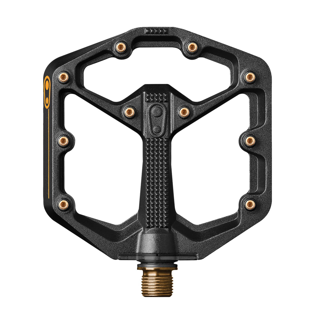 Crankbrothers Stamp Flat BMX/MTB Fahrradpedal – Plattform-Fahrradpedal, minimales Profil, Verstellba