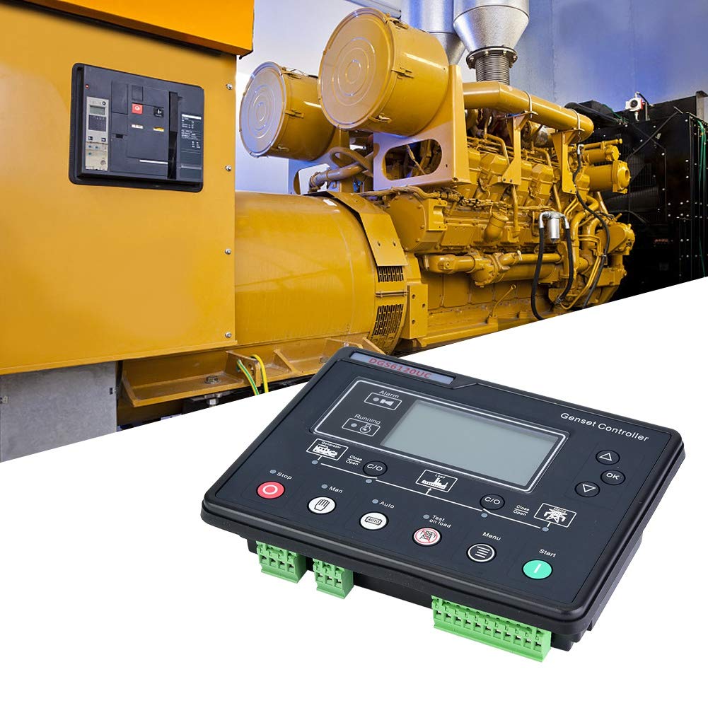 Generator Controller, DGS6110U Elektronisches Generator-Controller-Modul LCD-Display Kunststoff-Gene