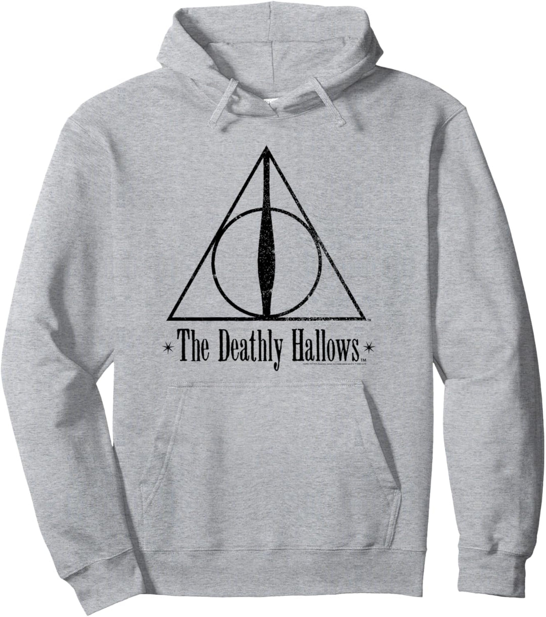 Harry Potter The Deathly Hallows Logo Pullover Hoodie