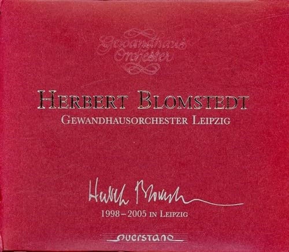 Blomstedt 1998-2005 in Leipzig, Audio-CD