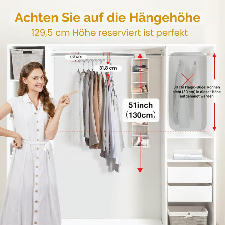 HOUSE DAY Platzsparende Kleiderbügel für Kleiderbügel Platzsparend Kleiderschränke Bügel Veranstalte