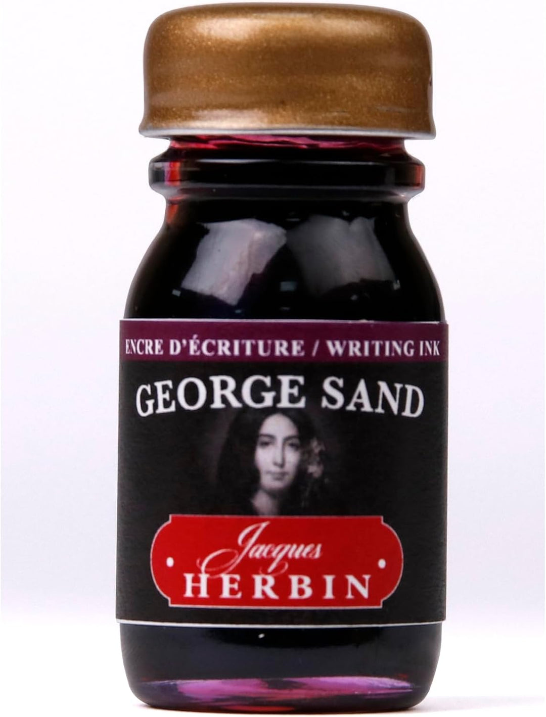 Jacques Herbin 27100T - Tintenset Schriftsteller, 5 Flakons à 10ml, 5 Tinten, ideal für Lettering, K