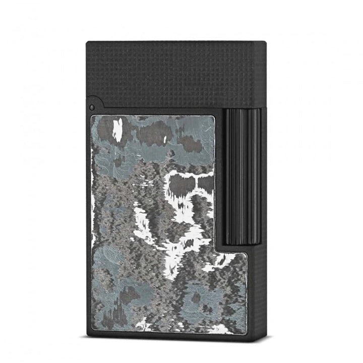 ST Dupont Ligne 2 Carbon Feuerzeug Dark Storm
