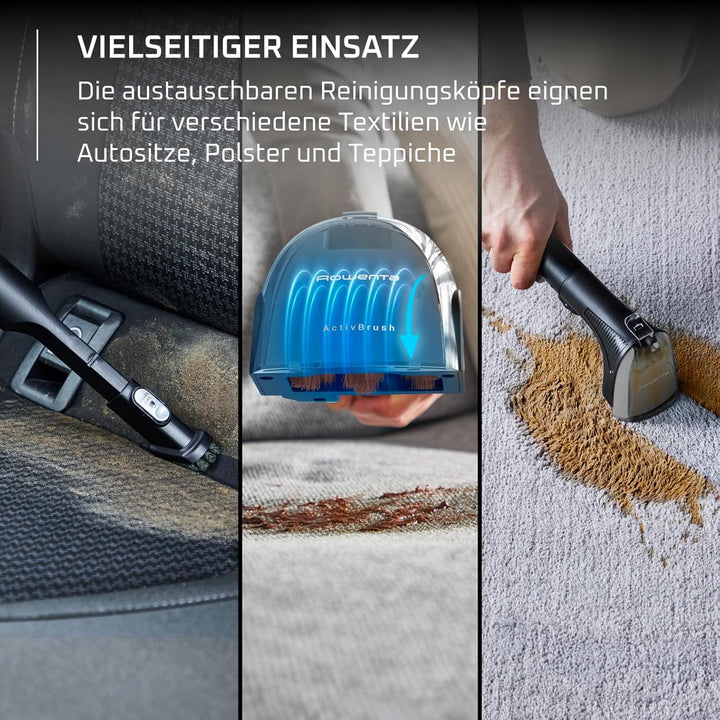 Rowenta Clean It IN7011F0 Hot &amp; Cold Polster-Staubsauger, Flecken- und Teppichreiniger, Leistung 115