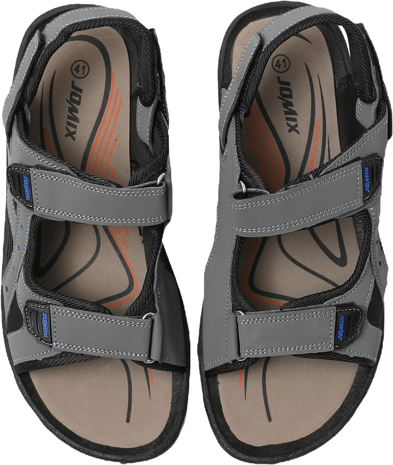 JOMIX Sommer Athletische Sandalen Damen Klettverschluss Wandersandalen Outdoor Strandschuhe Reisen T