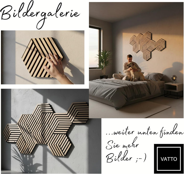 AKUSTIKPANEELE Holz - Holzpaneele WAND Wandpaneele HOLZ - Wandpaneele Holzoptik AKUSTIKPLATTEN WANDD