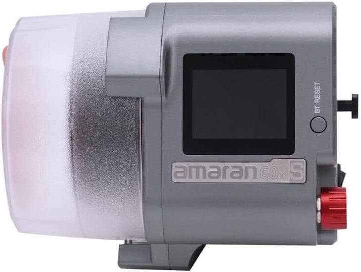 Aputure Amaran 60x S LED Videoleuchte 65W Ausgang Bi-Color 2700k-6500k mit Bowens Mount App Control
