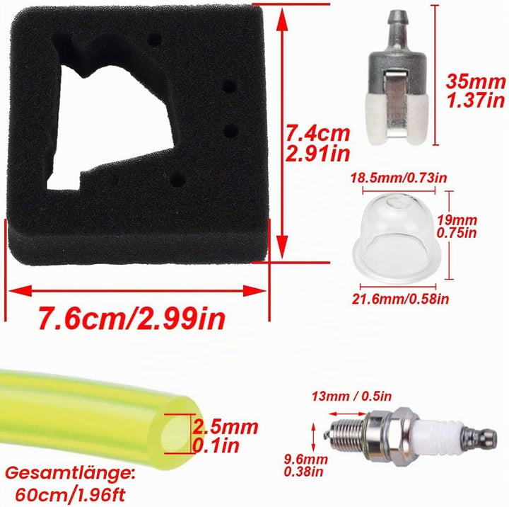 FG100 GX31 Vergaser Ersatz für Honda 4-Takt-Gartenfräse GX22 GX31 HHE31C Kantenschneider HHT31S UMK4