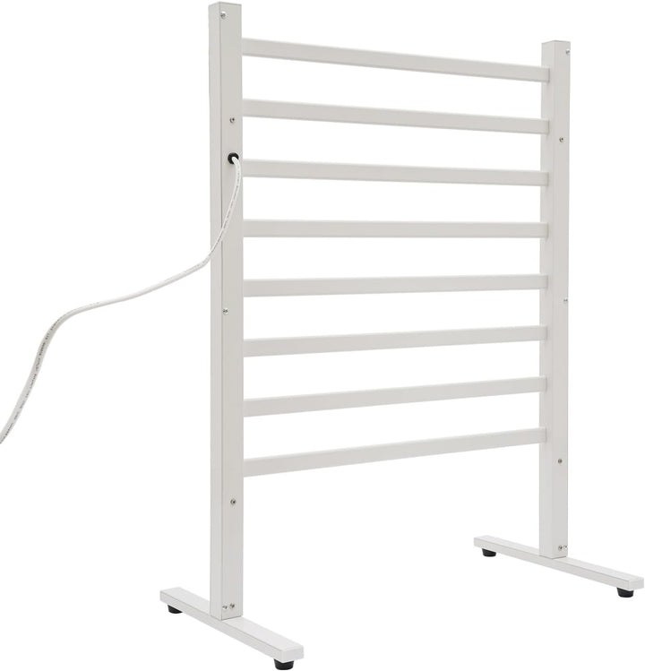 Elektrischer Handtuchwärmer Ständer aus Aluminium Handtuchtrockner Elektrisch für Bad Handtuchtrockn