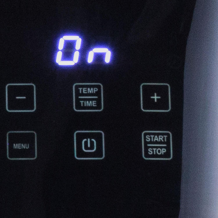 Heissluftfritteuse XXL 8,6L Airfryer ohne Öl – 1700W, Digital Touchscreen, 10 Programme, Sichtfenste