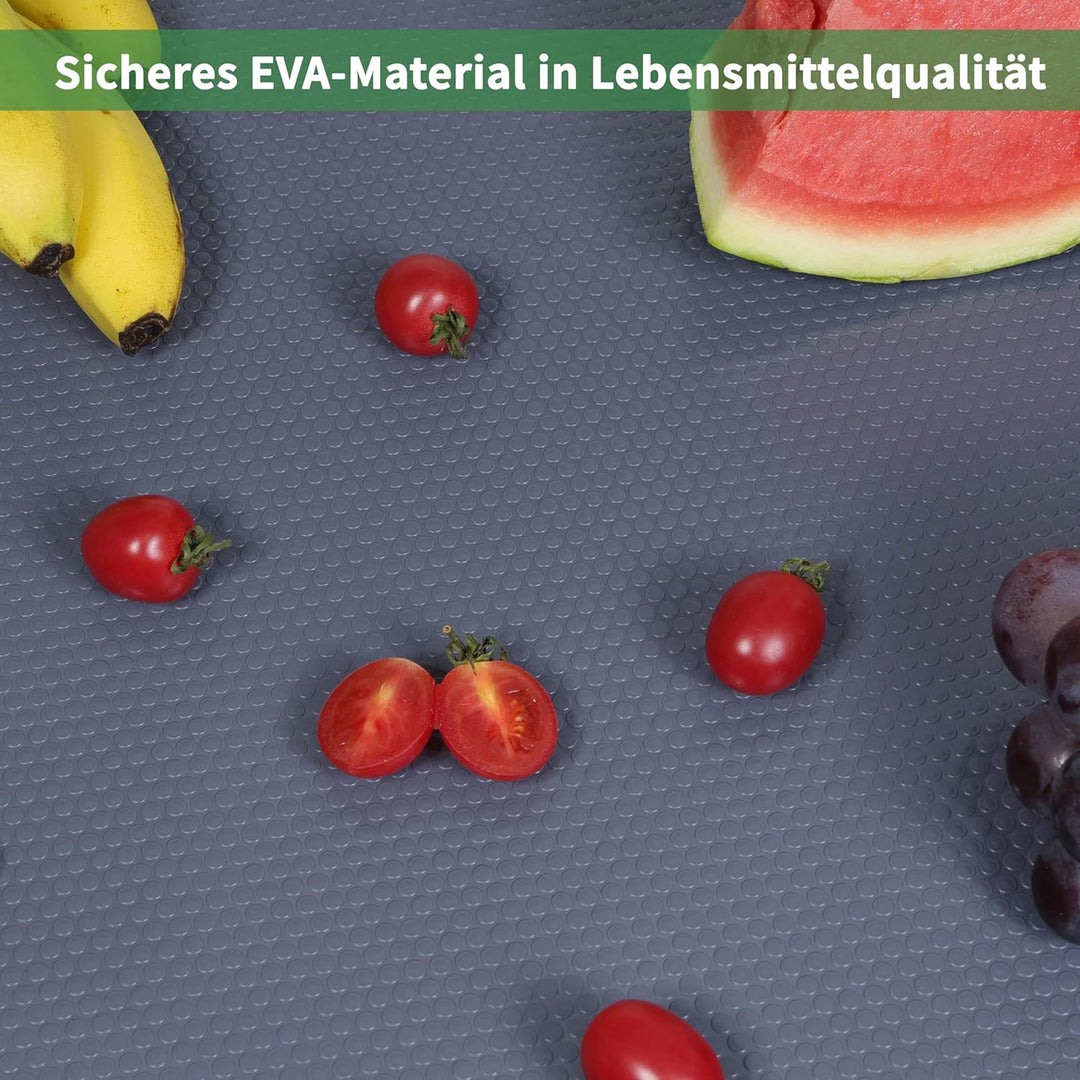 wohomuke Schubladenmatte 50x600cm küche Matte für schubladen schubladeneinlage zuschneidbar Eva Kühl